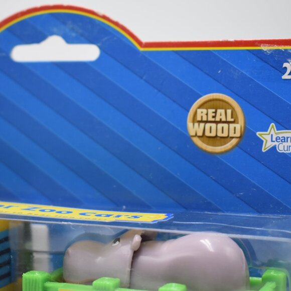 Sodor Zoo Cars w/ Collectible Card Learning Curve Thomas & Friends Wooden Sealed - Picture 8 of 13